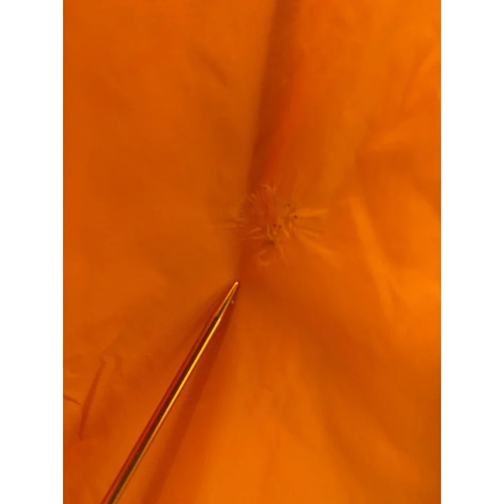 Nike Vintage Air Anorak Windbreaker XL Nylon Orange Center Swoosh TN Vols 90s